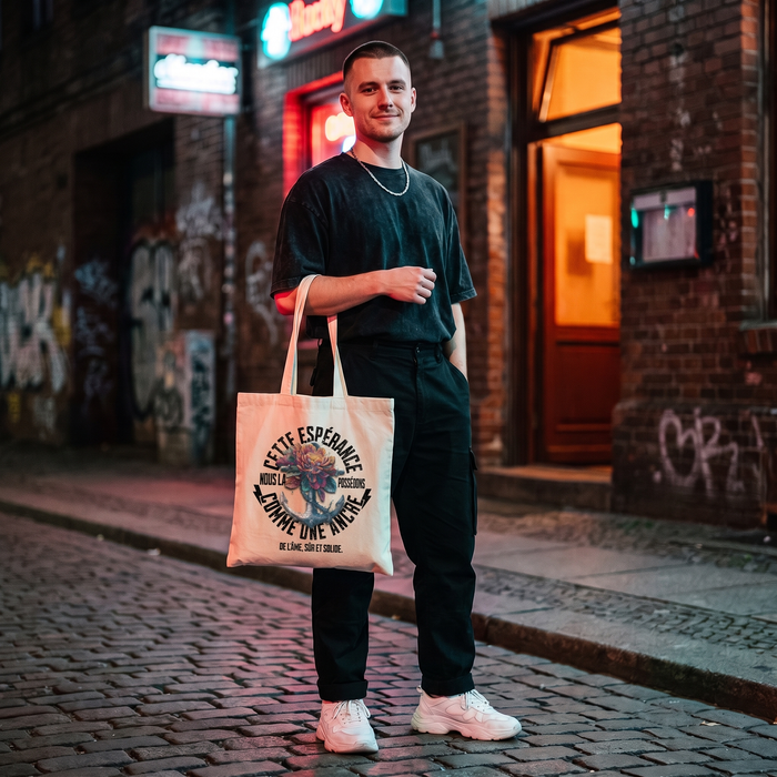 Tote bag Ancre d'Espérance — Faith Style