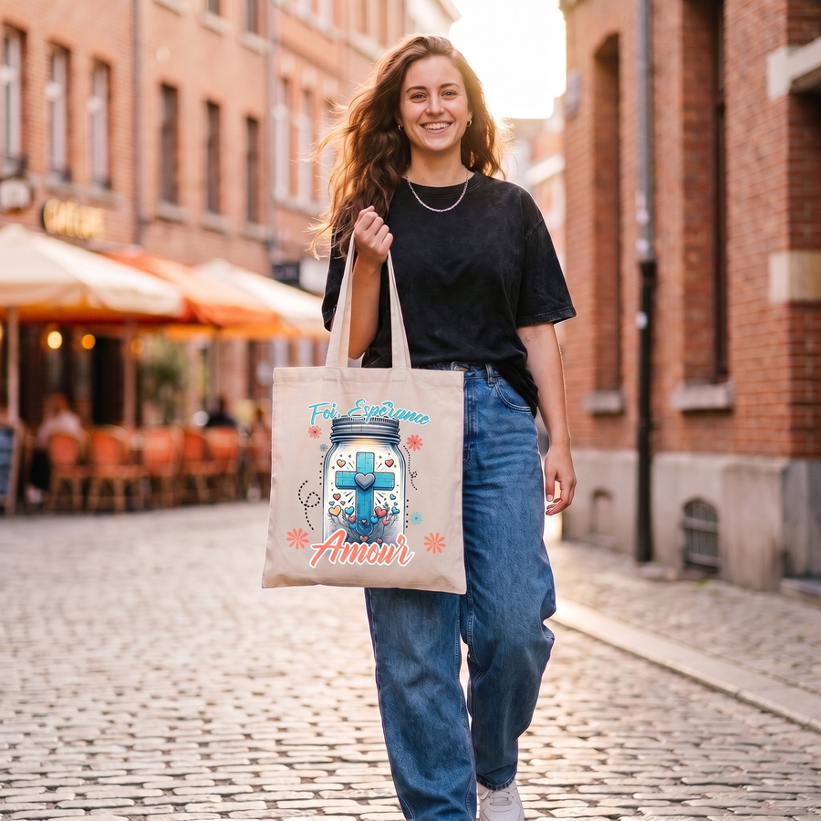 Tote bag FEA Bocal - lifestyle