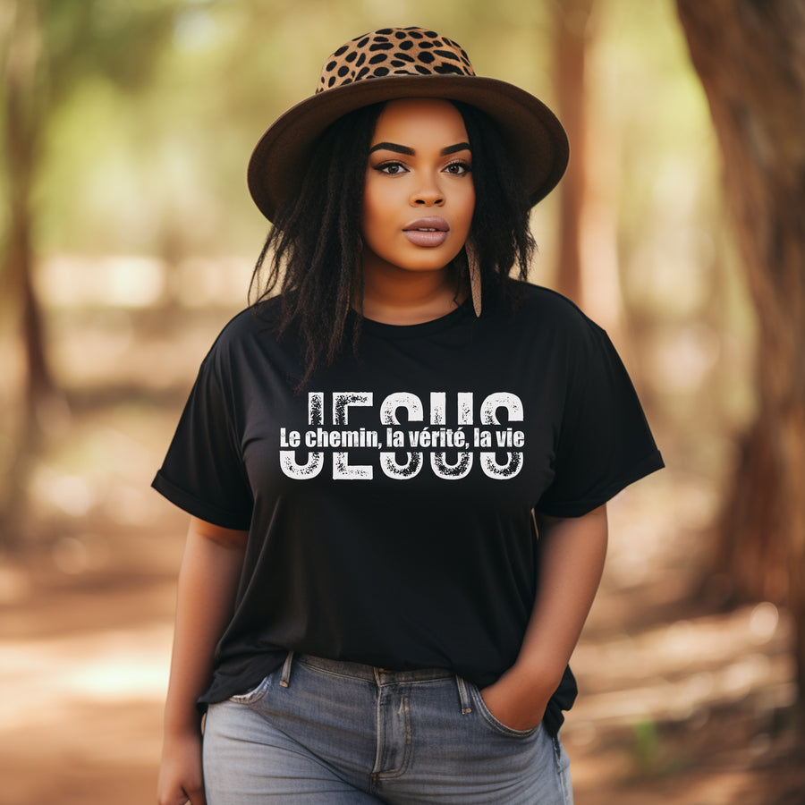 T-shirt Jésus est le Chemin