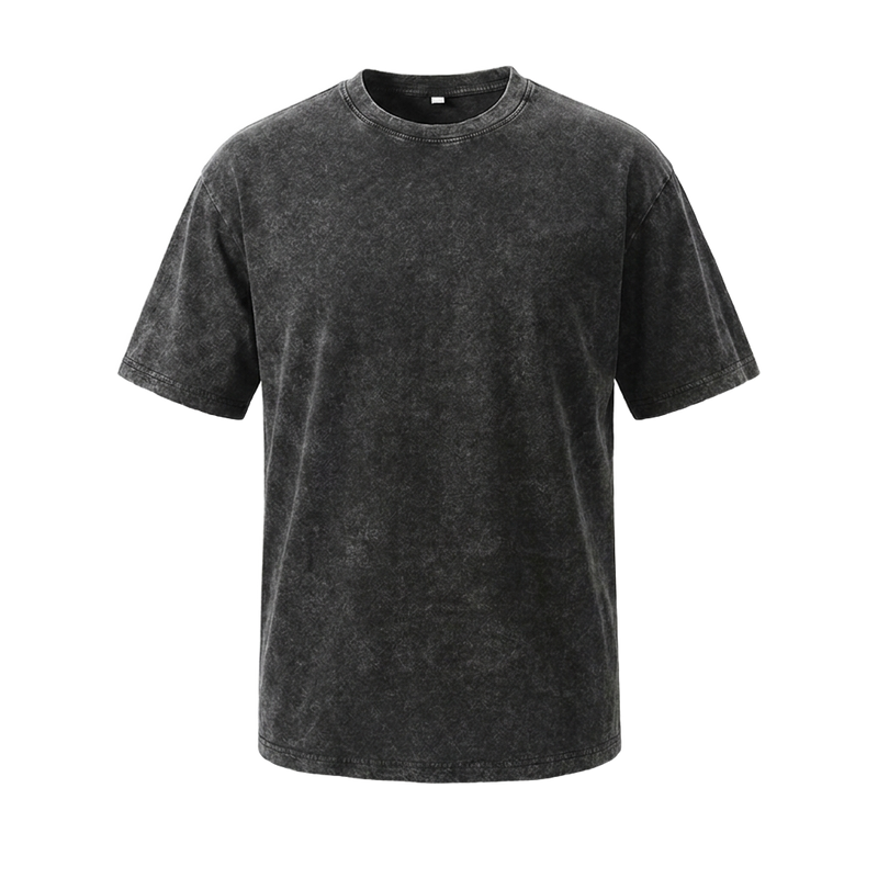 T-shirt oversize noir - devant