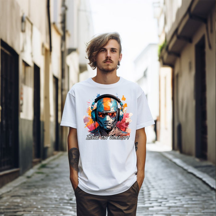 T-shirt Worship Robot