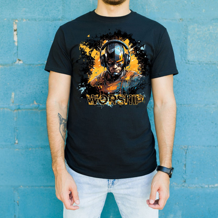 T-shirt Worship Super Hero