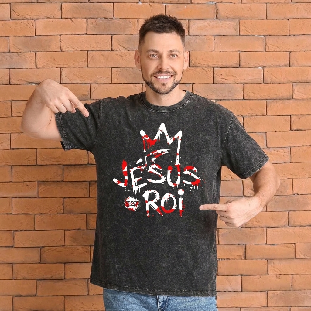 T-shirt Jésus is King
