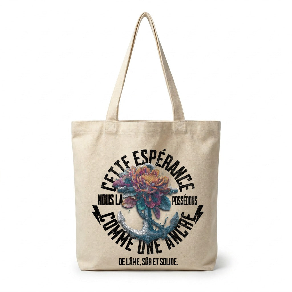 Tote bag Ancre d'Espérance Faith Style