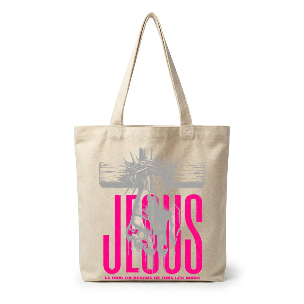 Tote bag Jésus Le Nom au dessus Faith Style
