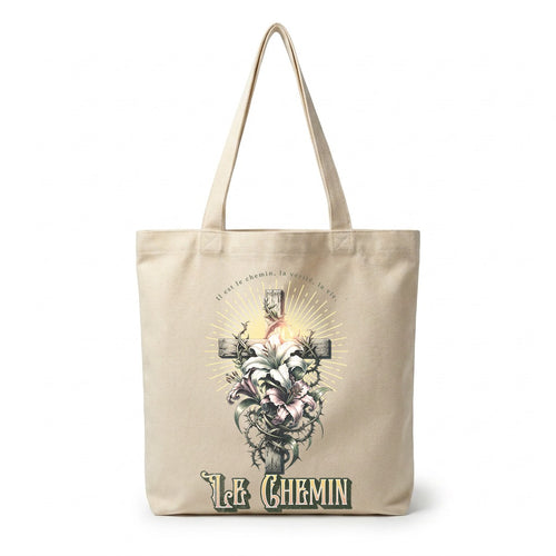 Tote bag Le Chemin — fleur Faith Style