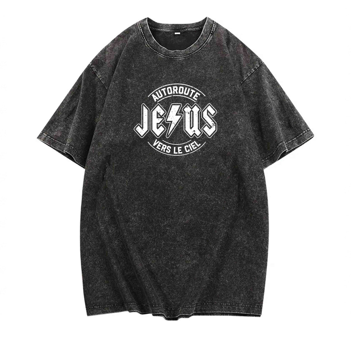 Jésus ACDC - oversize devant