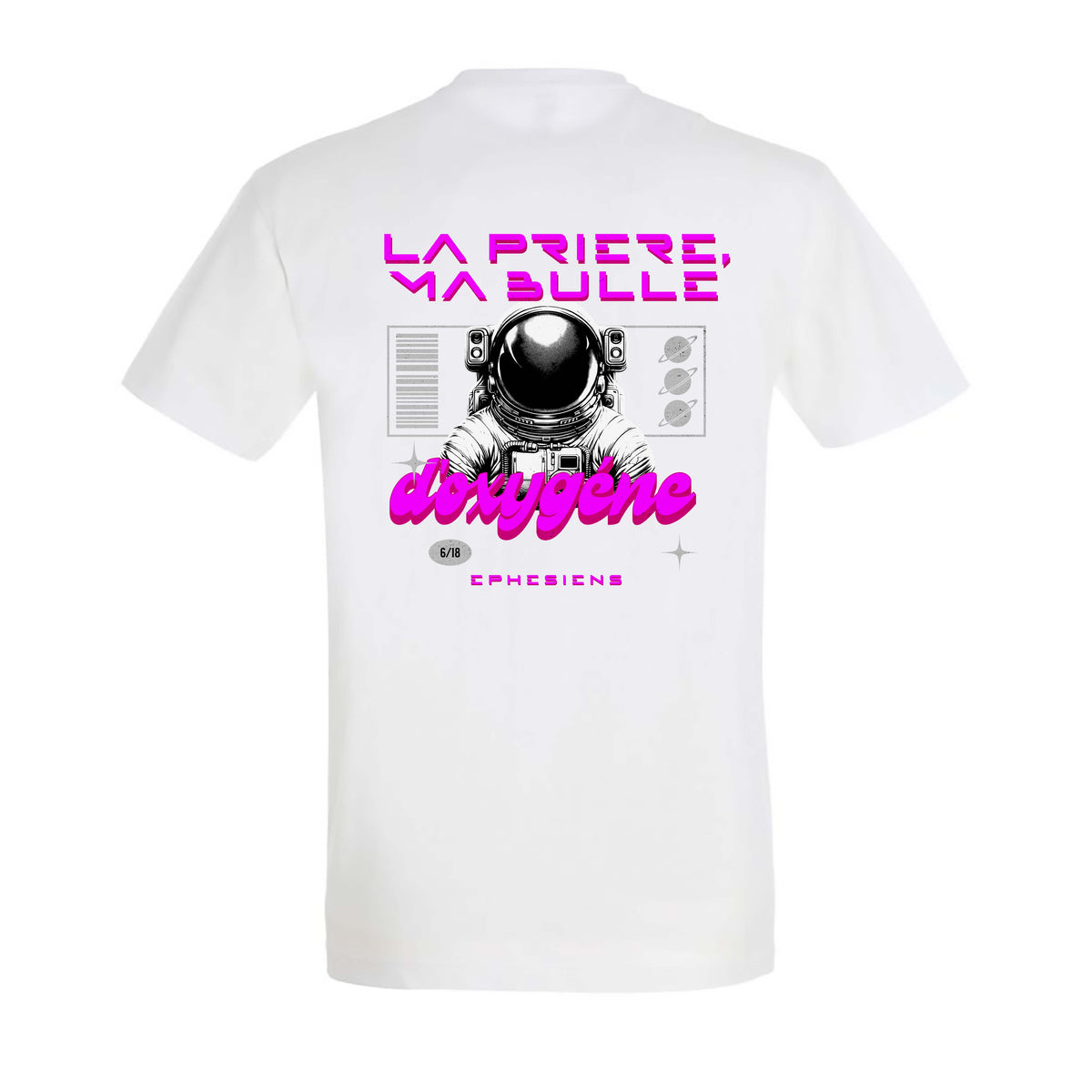 Coupe droite blanc arrière