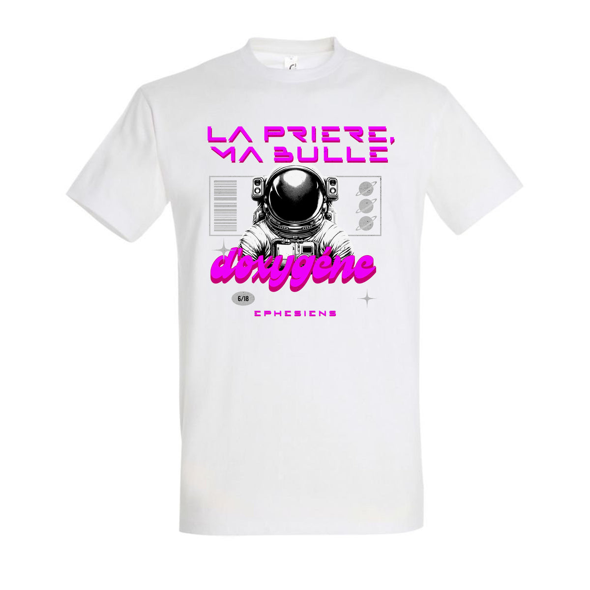 Coupe droite blanc devant