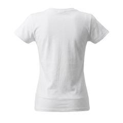 T-shirt cintré blanc - dos