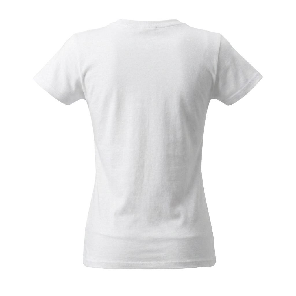 T-shirt cintré blanc - dos