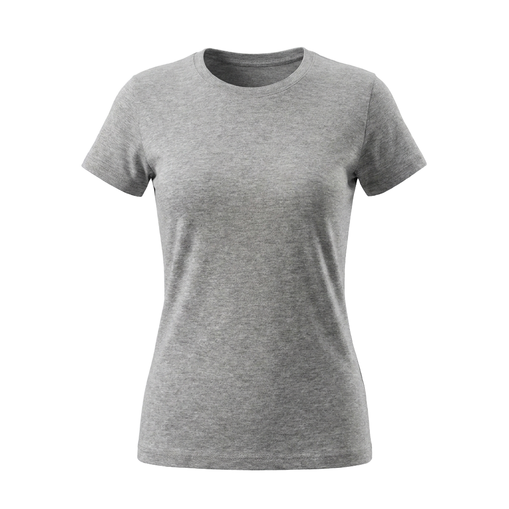 T-shirt cintré gris - devant