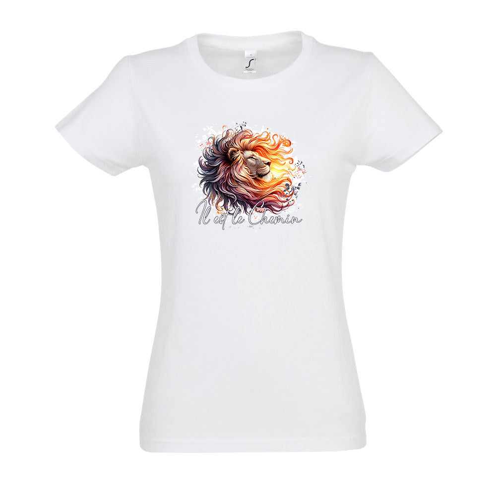 Chemin Lion — coupe cintrée blanc