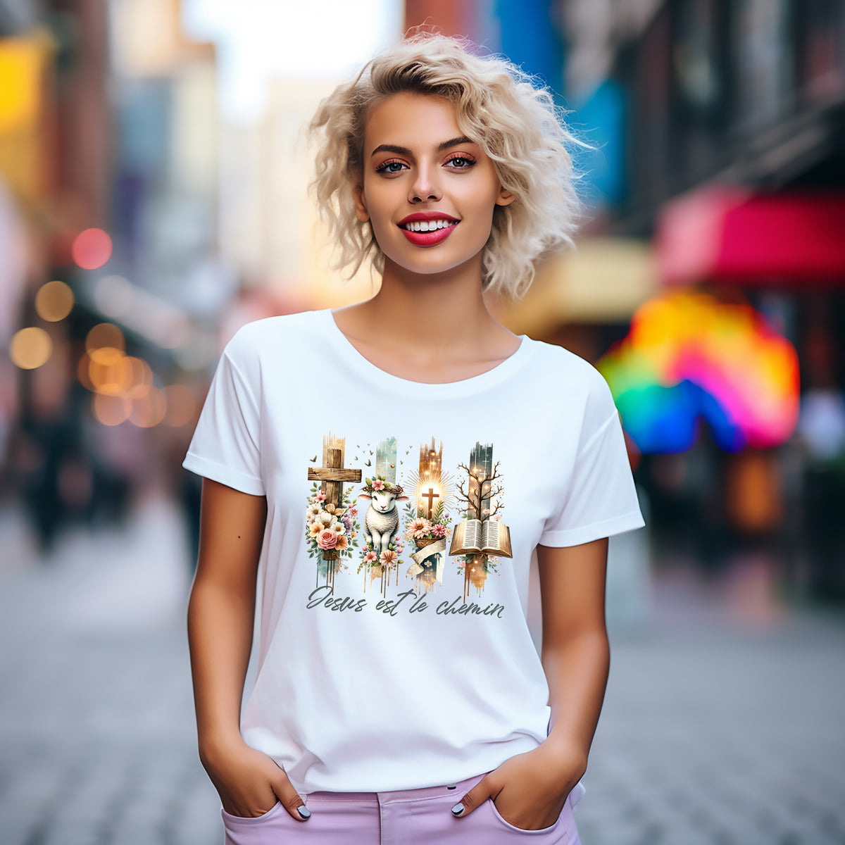 T-shirt Chemin Mouton