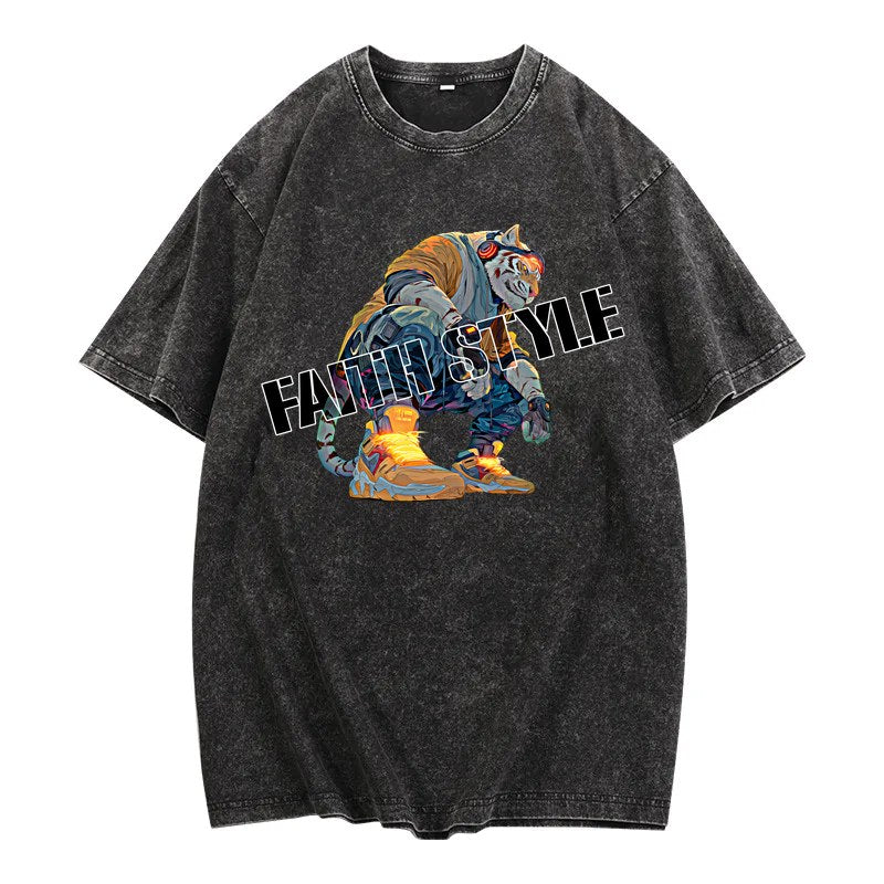 Faith Style Tigre — coupe oversize