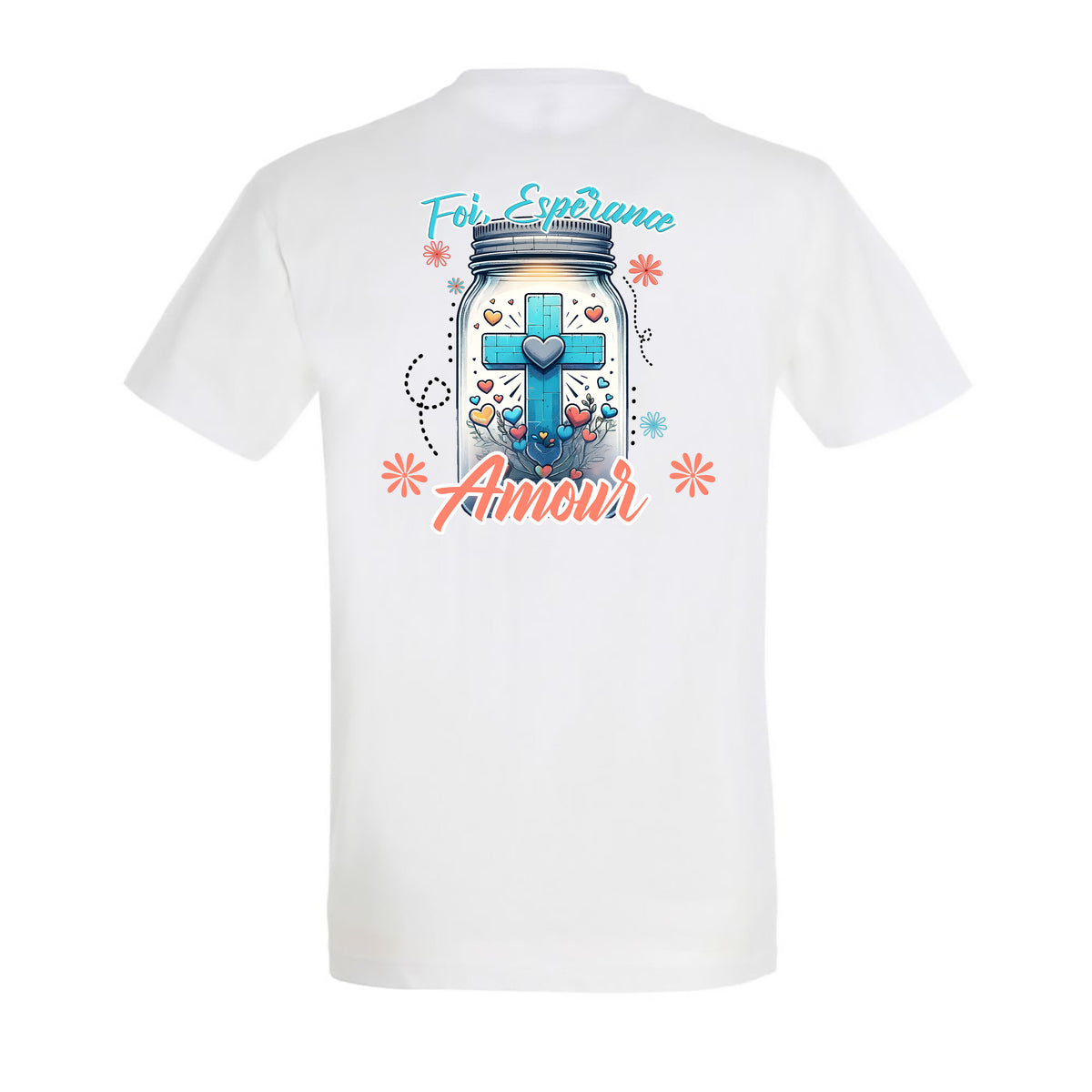 Coupe droite blanc arrière