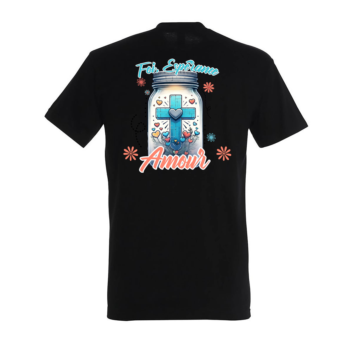 Coupe droite noir arrière