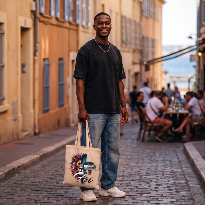 Tote bag Homme de Foi — Lion — Faith Style