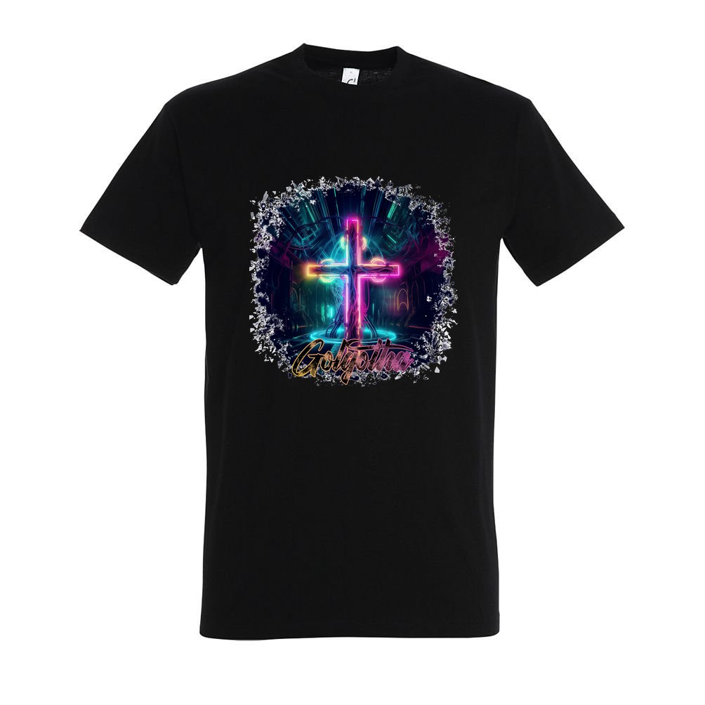 Golgotha Néon - droite noir