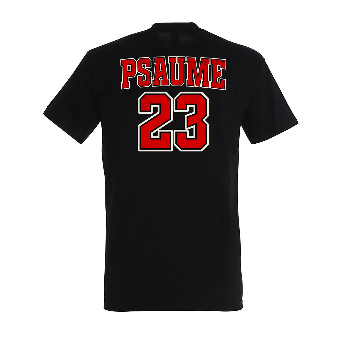 Psaume 23 — coupe droite noir arrière