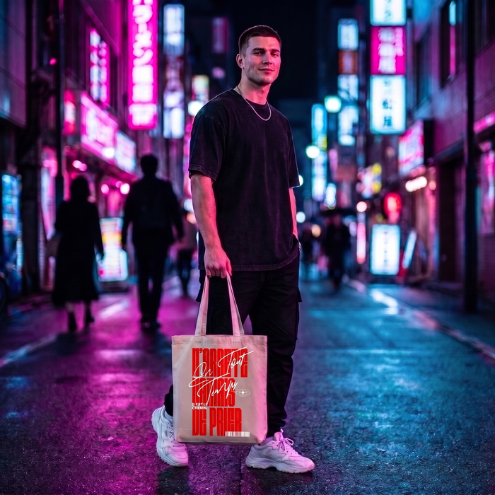 Tote bag Prie Sans Cesse — Faith Style