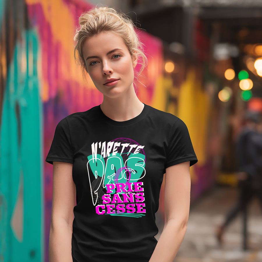 T-shirt Prie sans Cesse