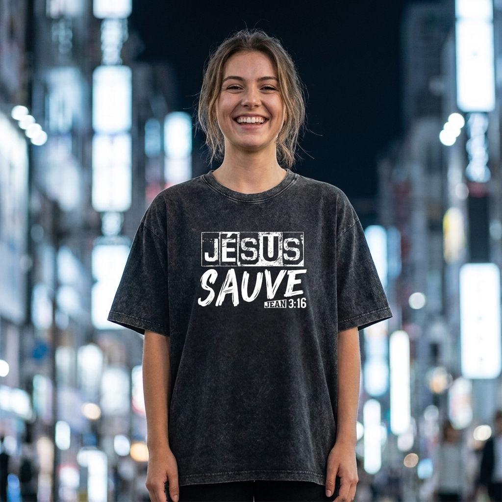 T-shirt Jésus Sauve