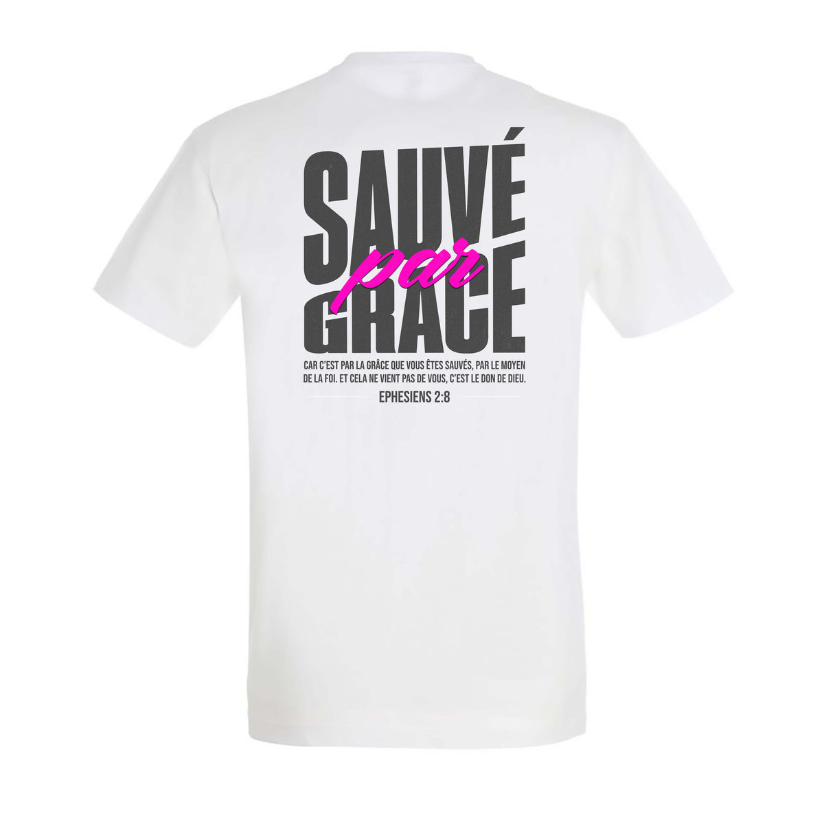 Sauvé par Grâce - droite blanc arrière