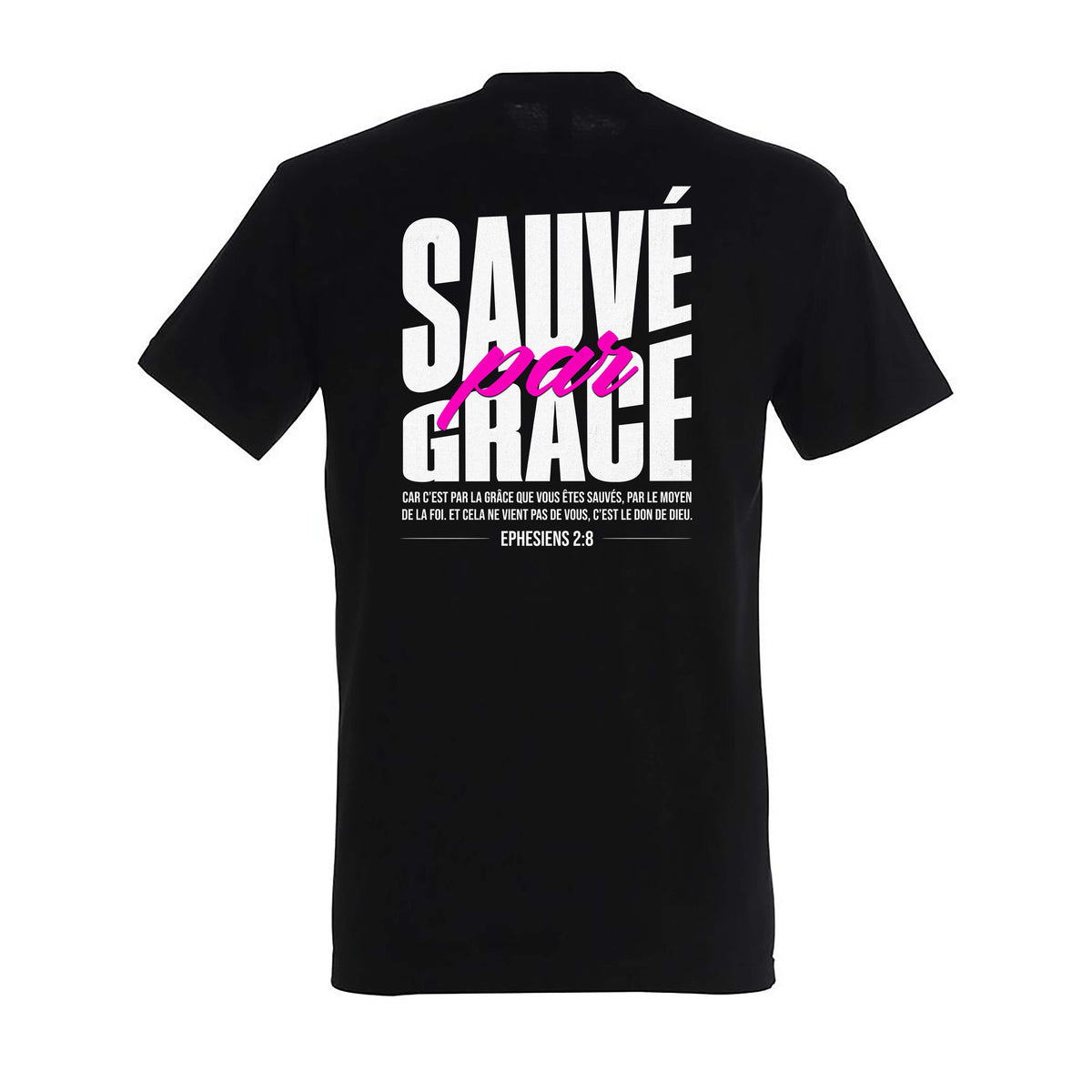 Sauvé par Grâce - droite noir arrière