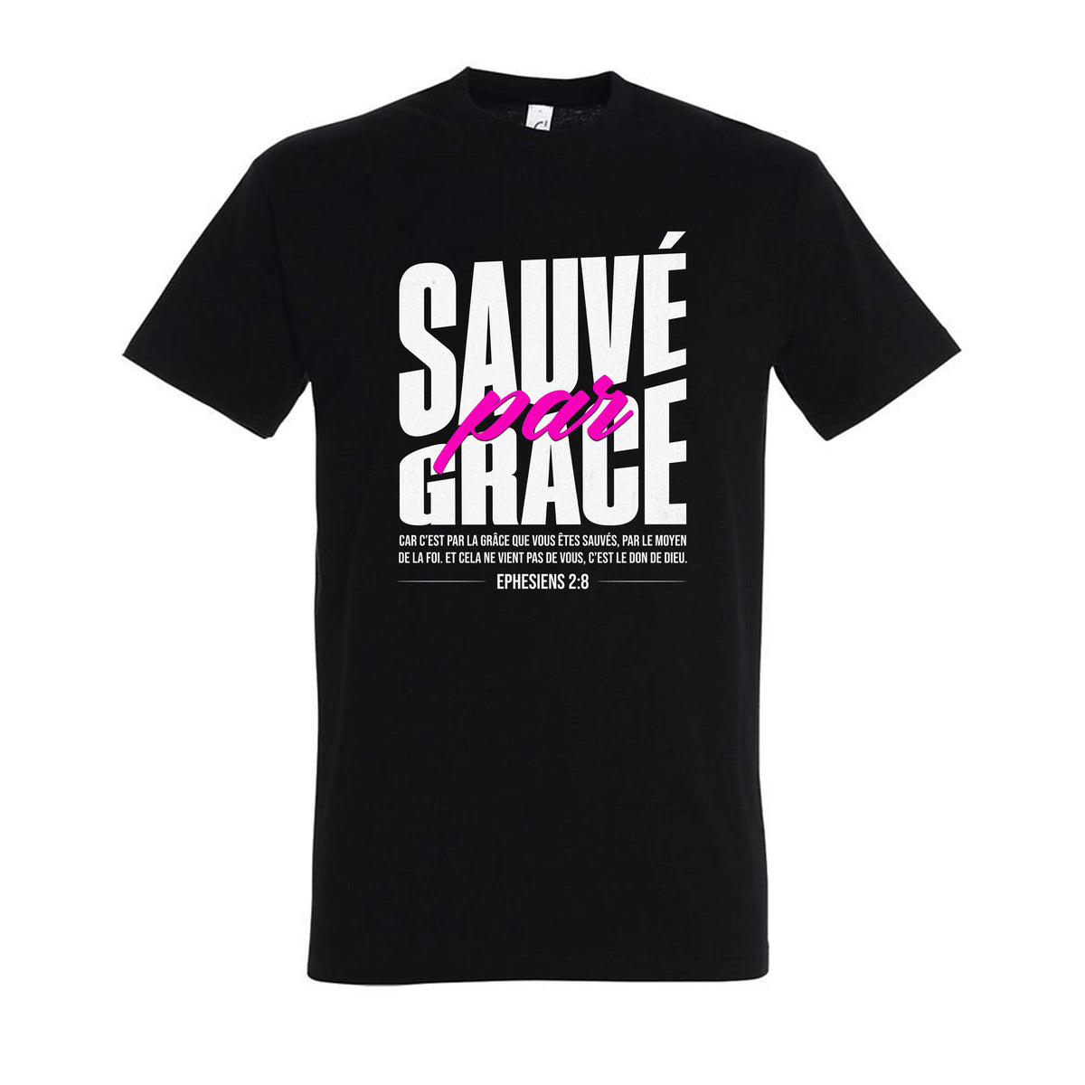 Sauvé par Grâce - droite noir devant